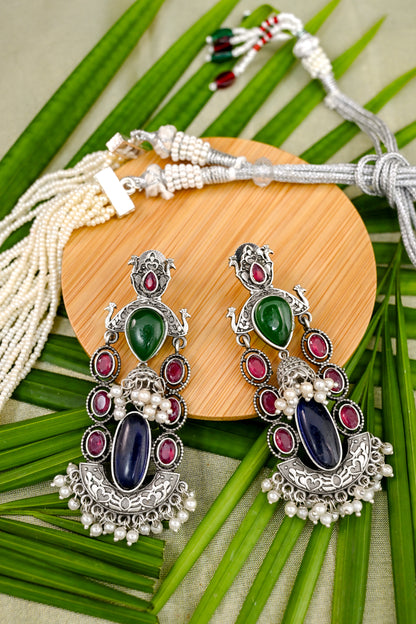 Mossara Antique Statement Danglers
