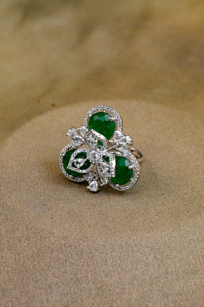 CZ Diamond Stunning Statement Ring