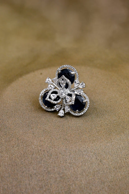 CZ Diamond Stunning Statement Ring