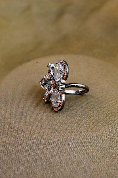 CZ Diamond Stunning Statement Ring